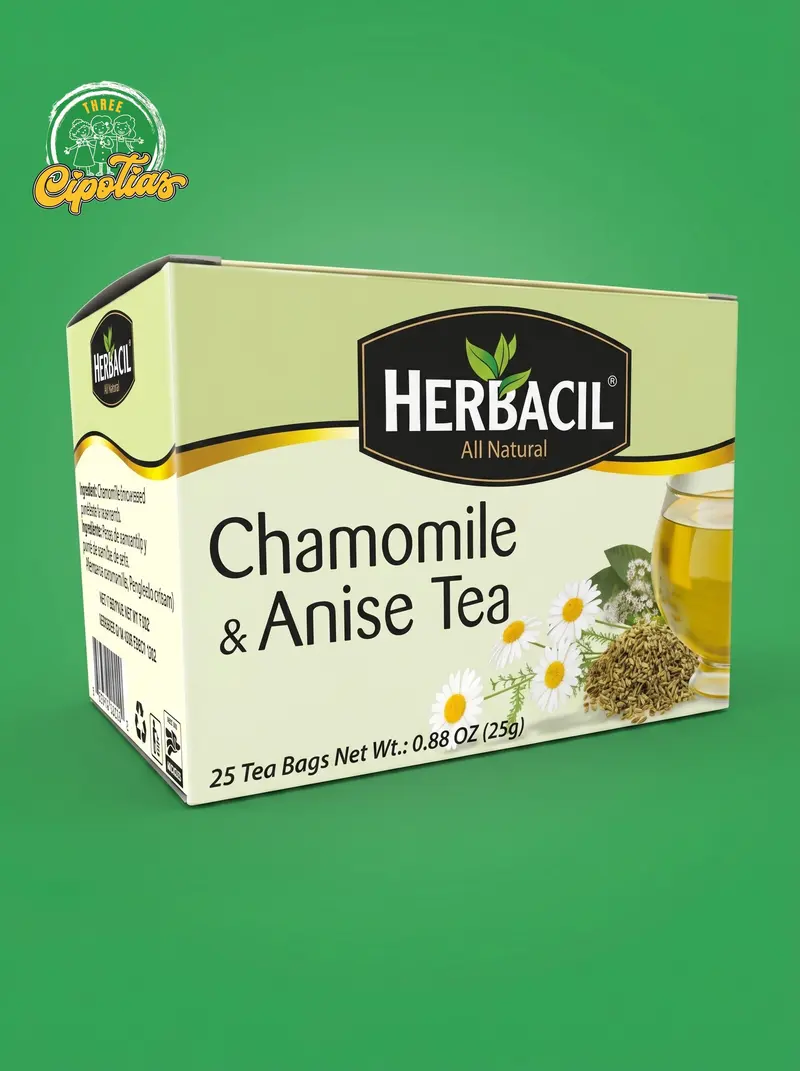 Herbacil Chamomile & Anise Tea 25ct