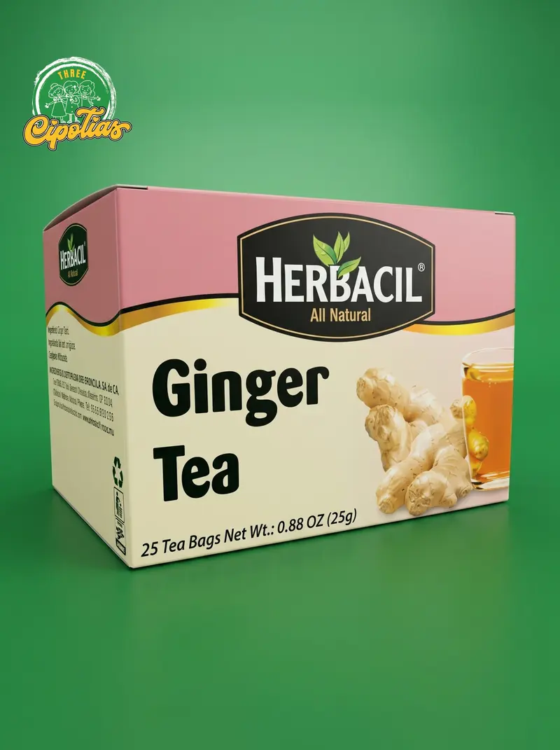 Herbacil Ginger Tea 25ct