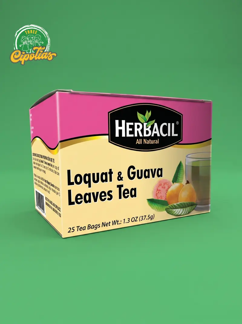 Herbacil Loquat & Guava Leaves Tea 25ct