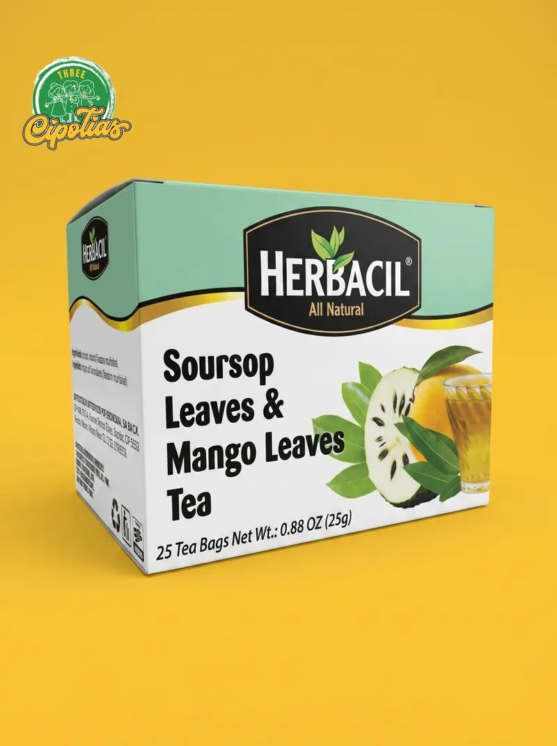 Herbacil Soursop & Mango Leaves Tea 25ct