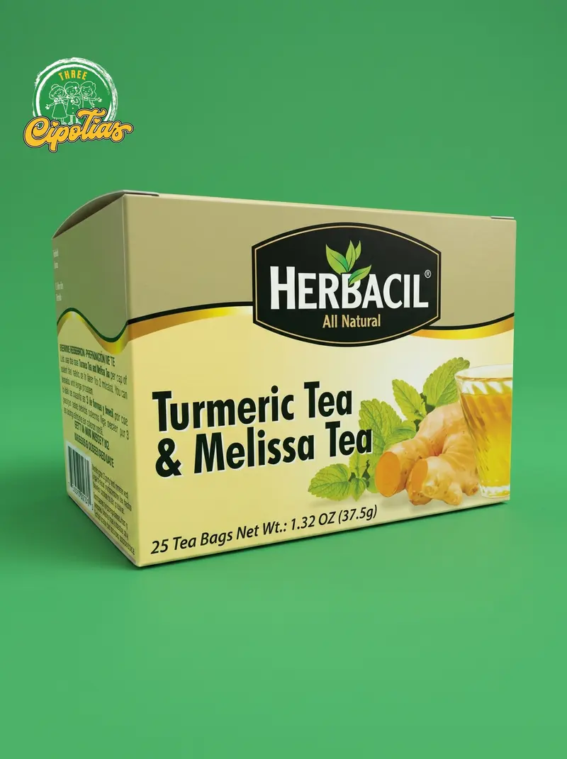 Herbacil Turmeric & Melissa Tea 25ct