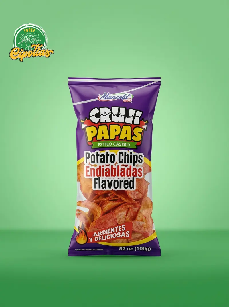 Manzela Crunch Endiabladas Potato Chips