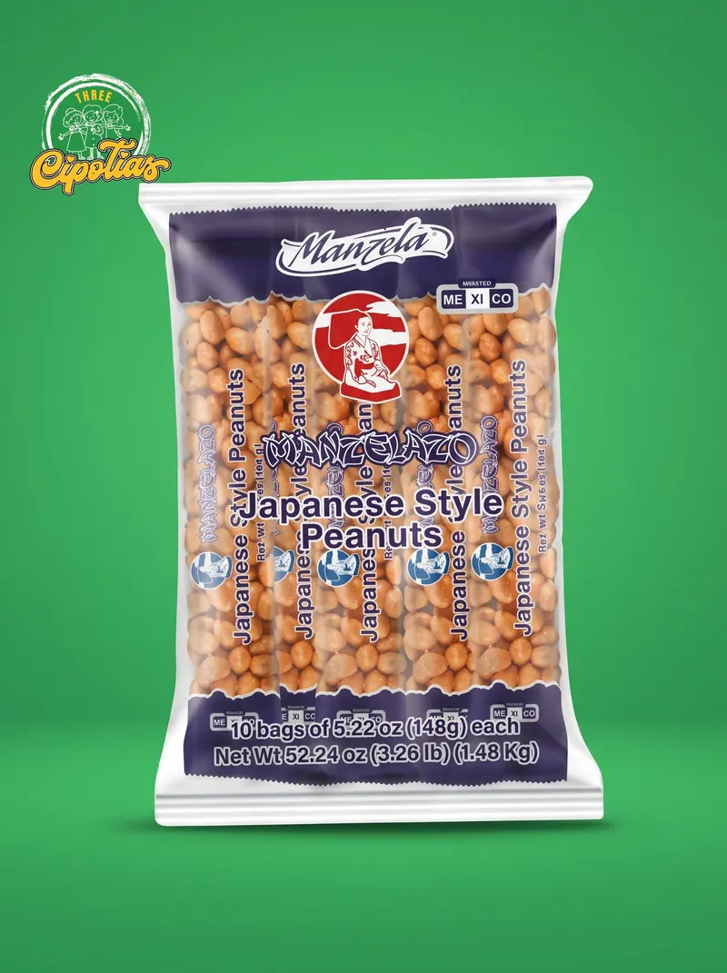 Manzela Japanese Peanuts 10 bags
