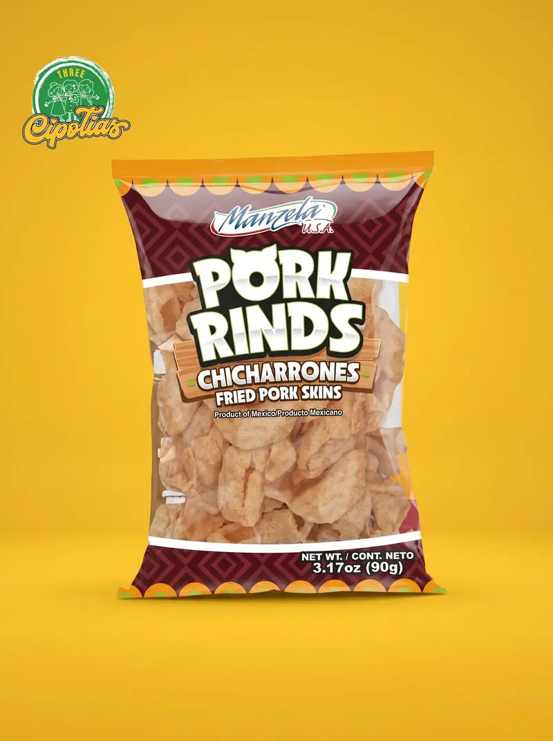 Manzela Pork Rinds Chicharrones