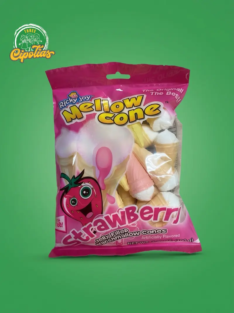 Ricky Joy Mellow Cone Strawberry Back to School