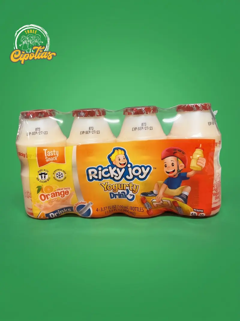 Ricky Joy Yogurty Drink Orange 4-pack
