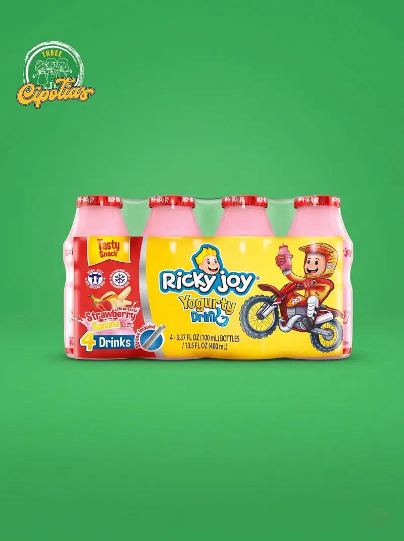 Ricky Joy Yogurty Drink Strawberry Banana