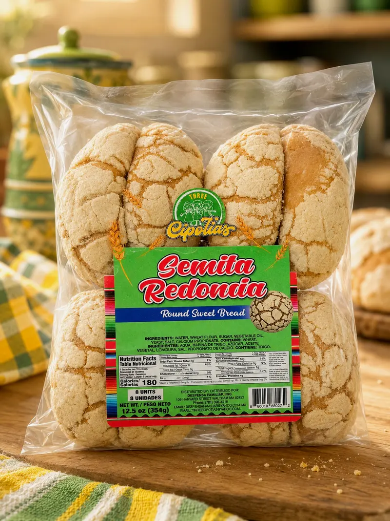 Round Sweet Bread