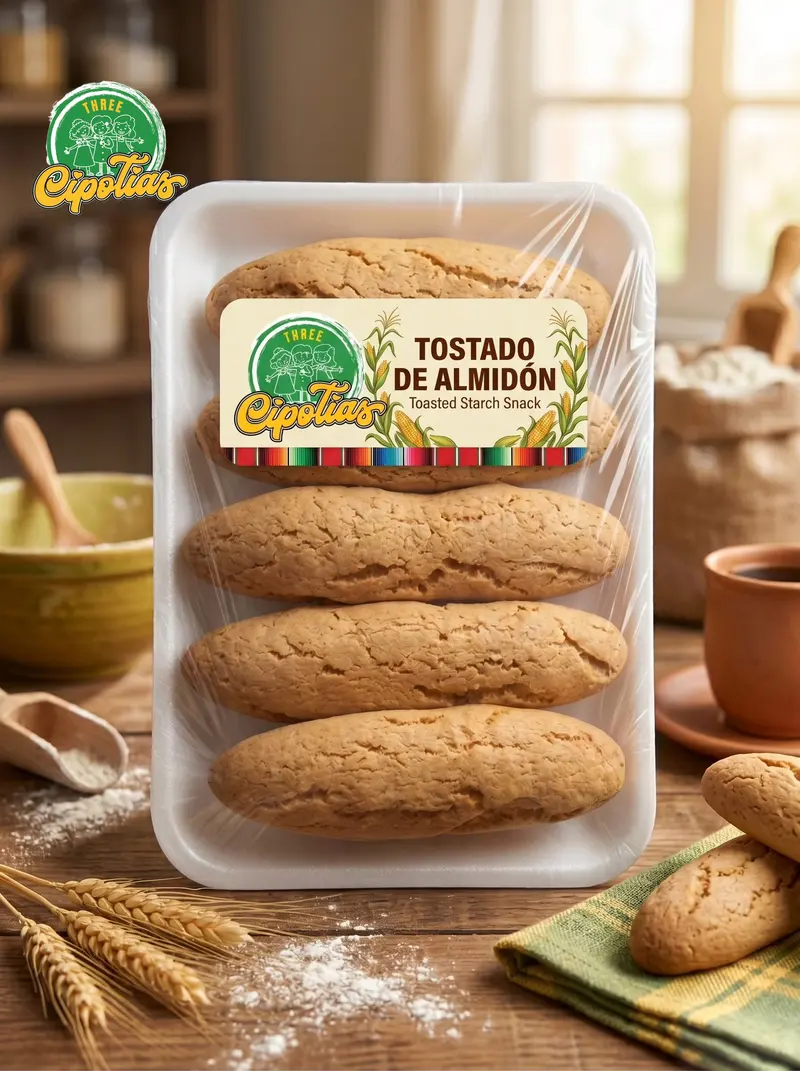 Toasted Starch Snack