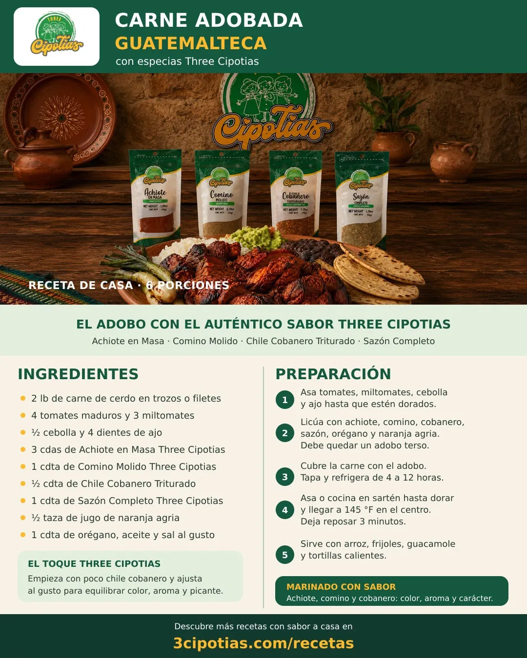 Carne Adobada Guatemalteca