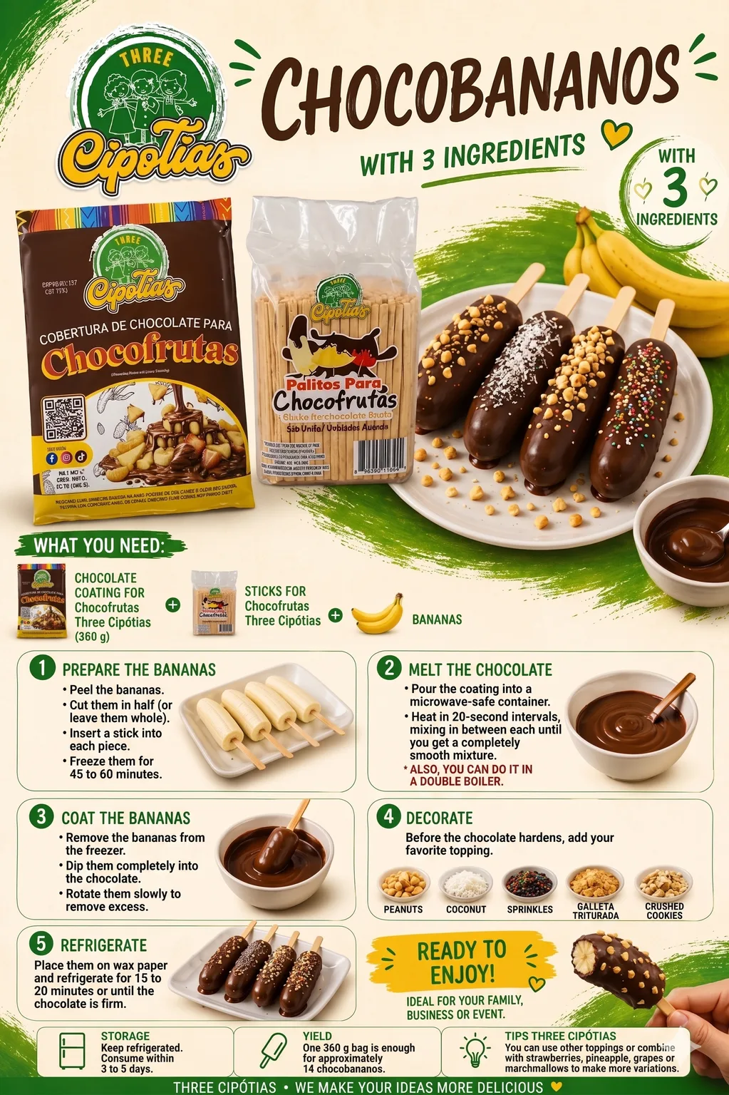 Chocobananos